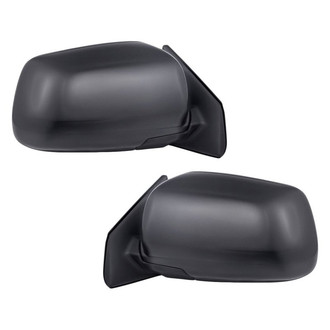 Replacement - Driver and Passenger Side Power View Mirror Set (Non-Heated, Foldaway) (Standard Line)