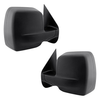 Replacement - Driver and Passenger Side Manual View Mirror Set (Non-Heated, Foldaway) (Standard Line)