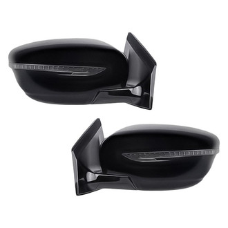 Replacement - Driver and Passenger Side Power View Mirror Set (Non-Heated, Foldaway) (Standard Line)
