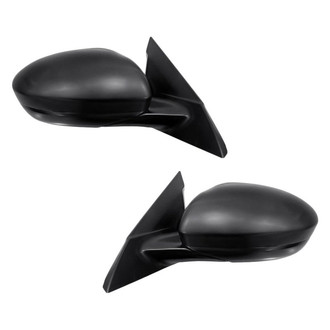 Replacement - Driver and Passenger Side Power View Mirror Set (Non-Heated, Foldaway) (CAPA Certified)