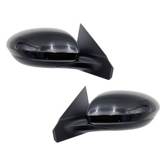 Replacement - Driver and Passenger Side Power View Mirror Set (Non-Heated, Foldaway) (Standard Line)