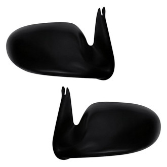 Replacement - Driver and Passenger Side Power Remote View Mirror Set (Heated, Non-Foldaway) (Standard Line)