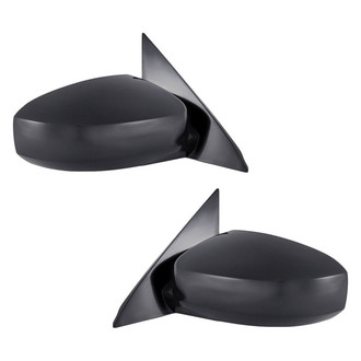 Replacement - Driver and Passenger Side Power Remote View Mirror Set (Heated, Foldaway) (Standard Line)