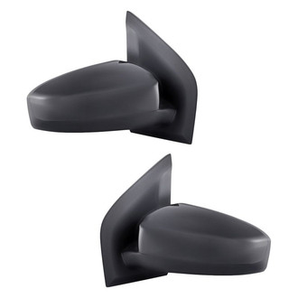 Replacement - Driver and Passenger Side Manual View Mirror Set (Non-Heated, Non-Foldaway) (Standard Line)