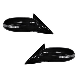 Replacement - Driver and Passenger Side Power View Mirror Set (Non-Heated, Foldaway) (Standard Line)