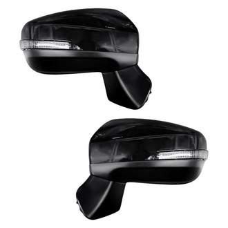 Replacement - Driver and Passenger Side Power View Mirror Set (Heated, Foldaway) (Standard Line)