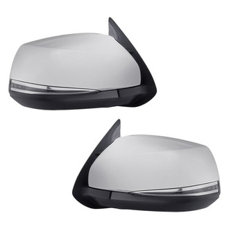 Replacement - Driver and Passenger Side Power View Mirror Set (Heated, Foldaway) (Standard Line)