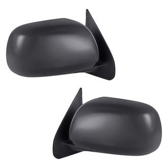 Replacement - Driver and Passenger Side Power Remote View Mirror Set (Non-Heated, Foldaway) (Standard Line)