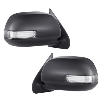 Replacement - Driver and Passenger Side Power View Mirror Set (Non-Heated, Foldaway) (Standard Line)