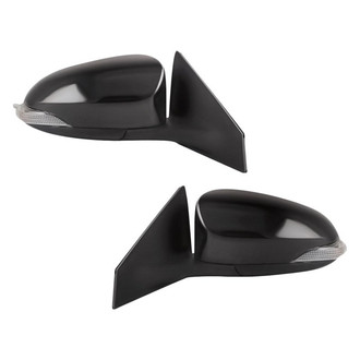 Replacement - Driver and Passenger Side Power View Mirror Set (Heated, Foldaway) (Standard Line)