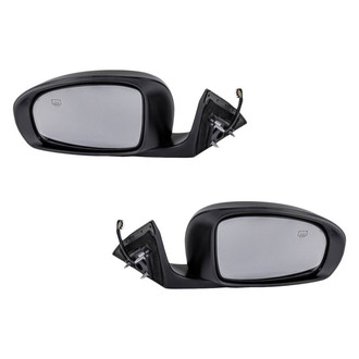 Replacement - Driver and Passenger Side Power View Mirror Set (Heated, Foldaway) (Standard Line)