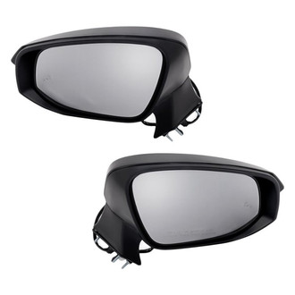 Replacement - Driver and Passenger Side Power View Mirror Set (Heated, Foldaway) (Standard Line)