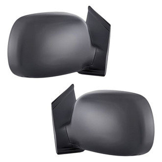 Replacement - Driver and Passenger Side Power Remote View Mirror Set (Non-Heated, Foldaway) (Standard Line)