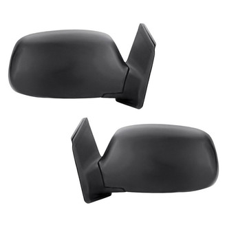 Replacement - Driver and Passenger Side Manual View Mirror Set (Non-Heated, Foldaway) (Standard Line)