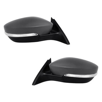 Replacement - Driver and Passenger Side Power View Mirror Set (Non-Heated, Foldaway) (Standard Line)