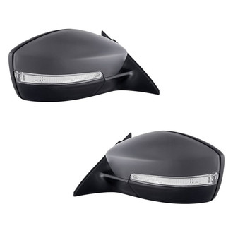 Replacement - Driver and Passenger Side Power View Mirror Set (Heated, Foldaway) (Standard Line)