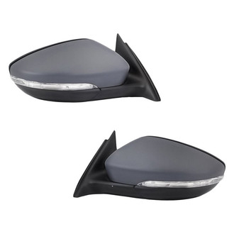 Replacement - Driver and Passenger Side Power View Mirror Set (Heated, Foldaway) (Standard Line)