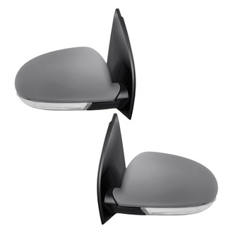 Replacement - Driver and Passenger Side Power View Mirror Set (Heated, Foldaway) (Standard Line)