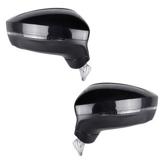 Replacement - Driver and Passenger Side Power View Mirror Set (Heated, Foldaway) (Standard Line)