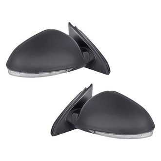 Replacement - Driver and Passenger Side Power View Mirror Set (Heated, Foldaway) (Standard Line)