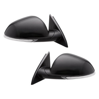 Replacement - Driver and Passenger Side Power View Mirror Set (Heated, Foldaway) (Standard Line)