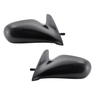 Replacement - Driver and Passenger Side Manual Remote View Mirror Set (Non-Heated, Non-Foldaway) (Standard Line)
