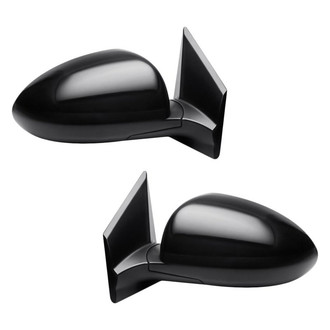 Replacement - Driver and Passenger Side Manual View Mirror Set (Non-Heated, Foldaway) (Standard Line)