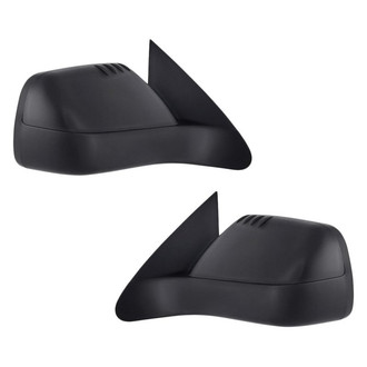 Replacement - Driver and Passenger Side Manual View Mirror Set (Non-Heated, Non-Foldaway) (Standard Line)