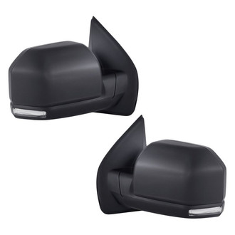 Replacement - Driver and Passenger Side Power View Mirror Set (Heated, Foldaway) (Standard Line)