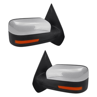 Replacement - Driver and Passenger Side Power View Mirror Set (Heated, Foldaway) (Standard Line)