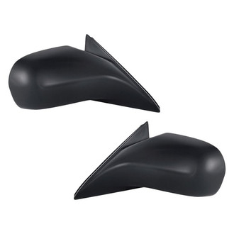 Replacement - Driver and Passenger Side Power Remote View Mirror Set (Heated, Non-Foldaway) (Standard Line)