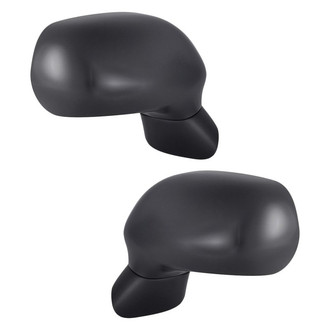 Replacement - Driver and Passenger Side Manual View Mirror Set (Non-Heated, Foldaway) (Standard Line)