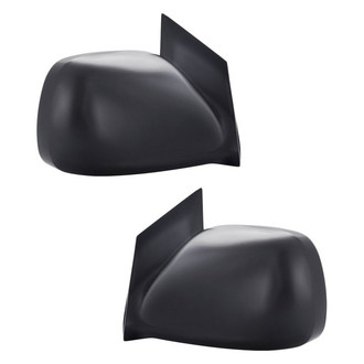 Replacement - Driver and Passenger Side Manual View Mirror Set (Non-Heated, Non-Foldaway) (Standard Line)