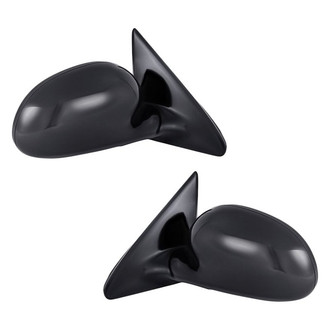 Replacement - Driver and Passenger Side Manual View Mirror Set (Non-Heated, Foldaway) (Standard Line)