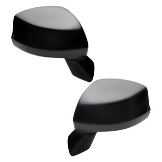 Replacement - Driver and Passenger Side Manual View Mirror Set (Non-Heated, Foldaway) (Standard Line)