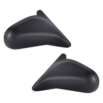 Replacement - Driver and Passenger Side Manual View Mirror Set (Non-Heated, Non-Foldaway) (Standard Line)