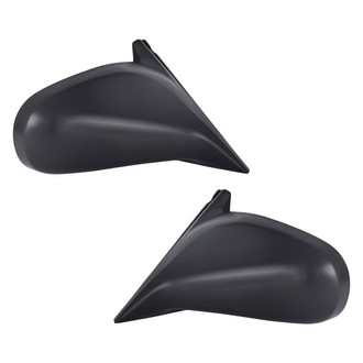 Replacement - Driver and Passenger Side Power Remote View Mirror Set (Non-Heated, Non-Foldaway) (Standard Line)