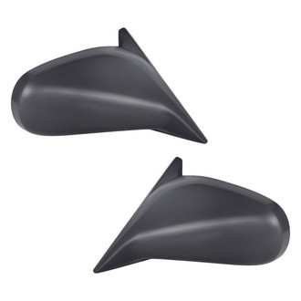 Replacement - Driver and Passenger Side Manual View Mirror Set (Non-Heated, Non-Foldaway) (Standard Line)