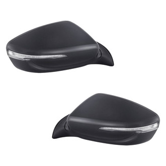 Replacement - Driver and Passenger Side Power View Mirror Set (Heated, Foldaway) (Standard Line)