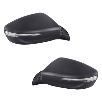 Replacement - Driver and Passenger Side Power View Mirror Set (Heated, Foldaway) (Standard Line)