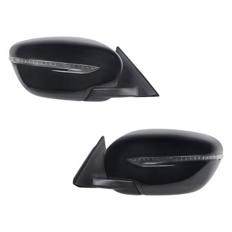 Replacement - Driver and Passenger Side Power View Mirror Set (Heated, Foldaway) (Standard Line)
