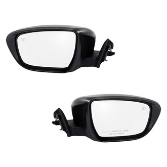 Replacement - Driver and Passenger Side Power View Mirror Set (Heated, Foldaway) (Standard Line)