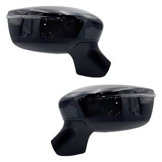 Replacement - Driver and Passenger Side Power View Mirror Set (Heated, Foldaway) (Standard Line)