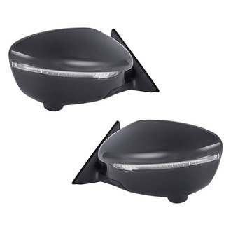 Replacement - Driver and Passenger Side Power View Mirror Set (Heated, Foldaway) (Standard Line)