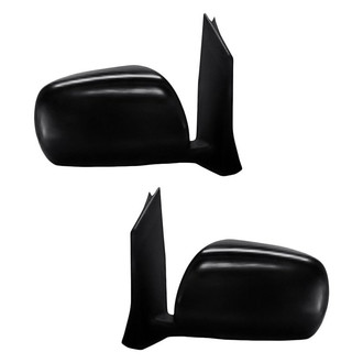 Replacement - Driver and Passenger Side Power Remote View Mirror Set (Non-Heated, Foldaway) (Standard Line)