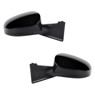 Replacement - Driver and Passenger Side Manual View Mirror Set (Non-Heated, Foldaway) (Standard Line)