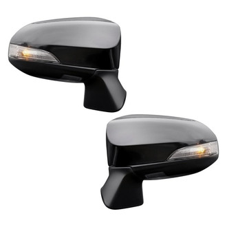 Replacement - Driver and Passenger Side Power View Mirror Set (Heated, Foldaway) (Standard Line)