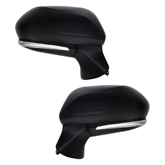 Replacement - Driver and Passenger Side Power View Mirror Set (Heated, Foldaway) (Standard Line)