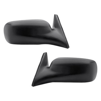 Replacement - Driver and Passenger Side Manual Remote View Mirror Set (Non-Heated, Non-Foldaway) (Standard Line)