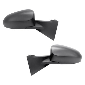 Replacement - Driver and Passenger Side Manual View Mirror Set (Non-Heated, Foldaway) (Standard Line)